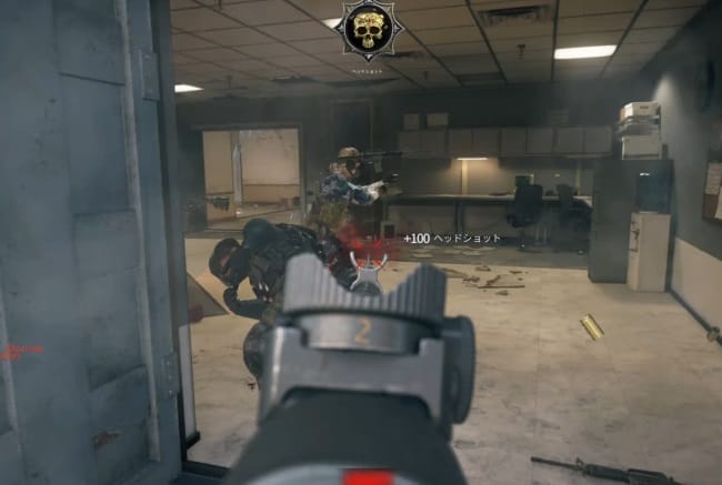 COD BO6のC9のアイアンサイト